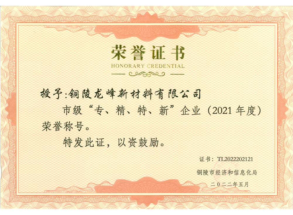 专精特新企业